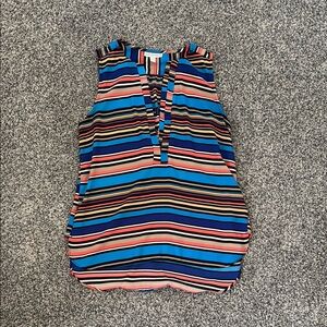 Striped Sleeveless Top